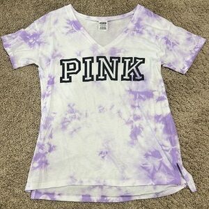 Victoria’s Secret PINK short sleeve, tie-dye top size XS